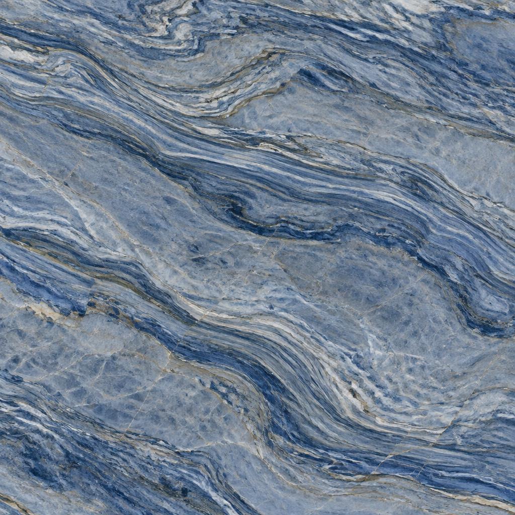 Azul Macaubas natural stone worktop surface