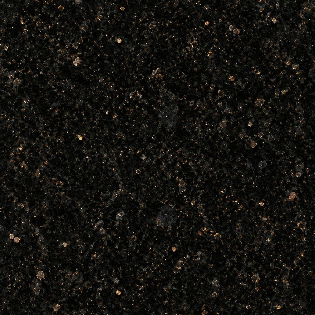 Black Galaxy natural stone worktop surface